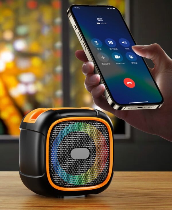 X911 Wireless Speaker Bluetooth Speakers LED Lights Wireless Speaker Outdoor Speaker - Image 4