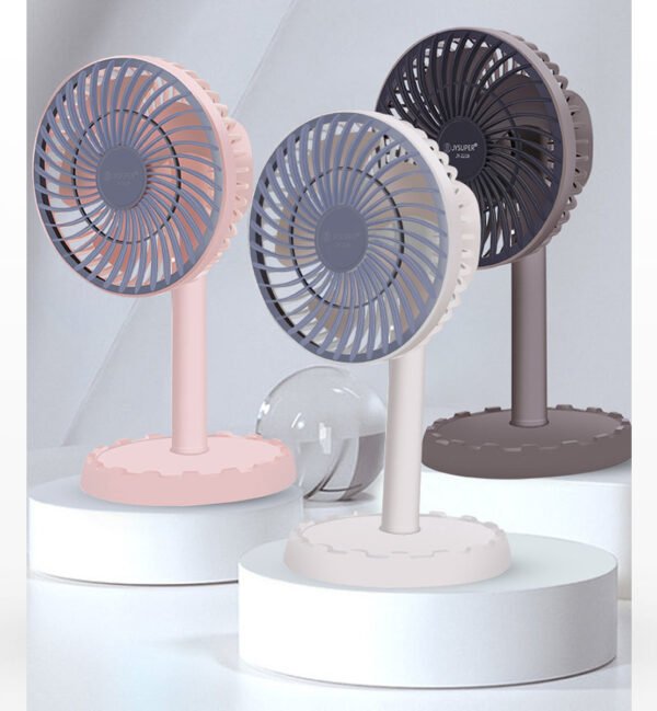 JYSUPER Mini Moving Rechargeable Fan
