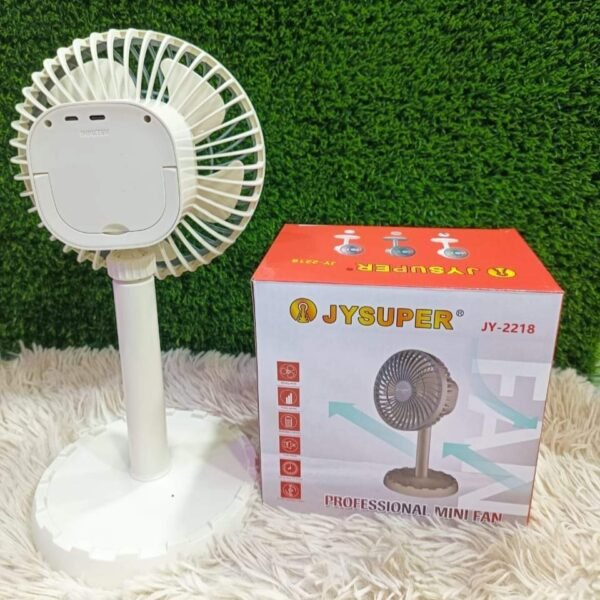 JYSUPER Mini Moving Rechargeable Fan - Image 2