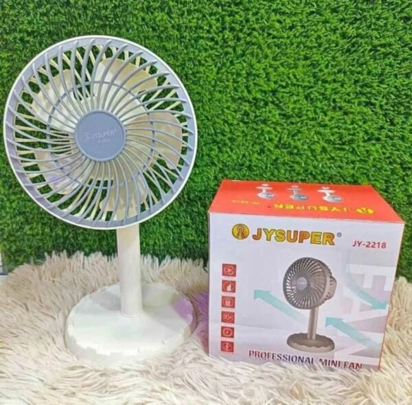 JYSUPER Mini Moving Rechargeable Fan - Image 3