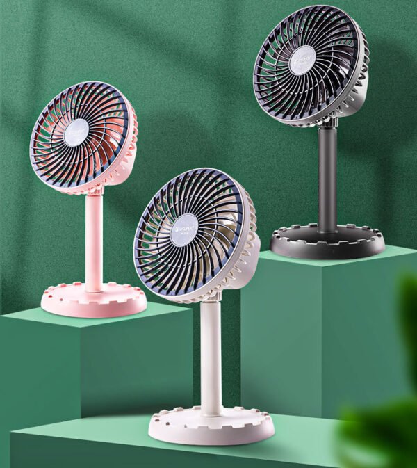 JYSUPER Mini Moving Rechargeable Fan - Image 4