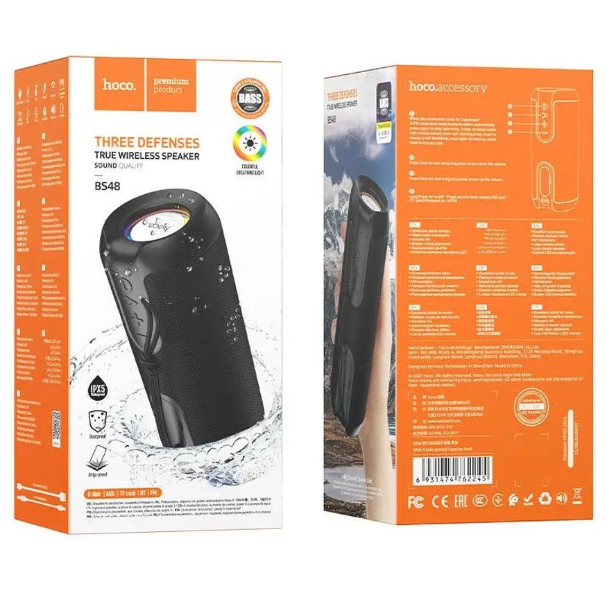 Hoco BS48 Artistic Sports BT Speaker - Image 5